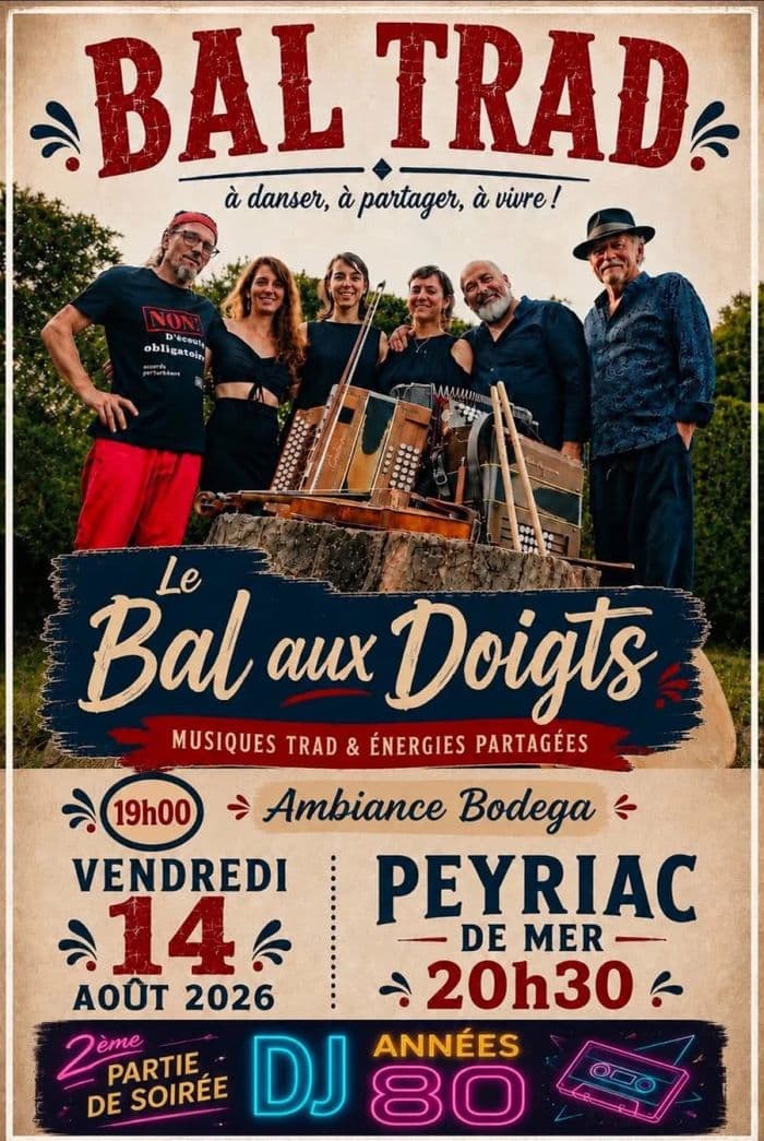 Illustration de l'événement : Bal Trad - Le Bal aux doigts