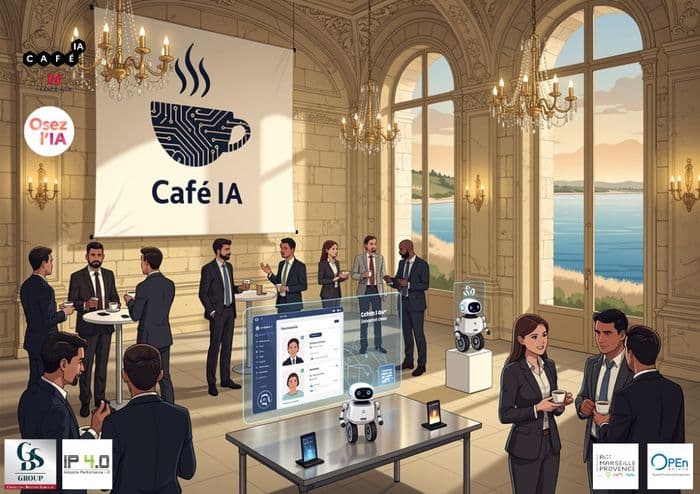 Illustration de l'événement : Café IA : Osez l’IA Industrielle - Istres (13)