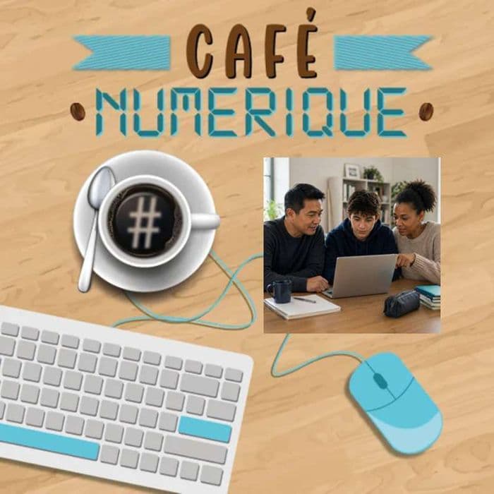 Illustration de l'événement : Café numérique : Découvrez Canva et créez facilement des visuels attractifs