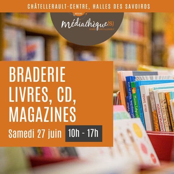 Illustration de l'événement : Braderie des médiathèques