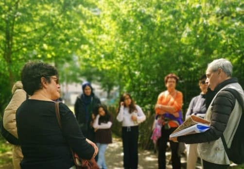 Illustration de l'événement : Balade urbaine au Grand Parc : "Le Grand Parc se met au vert !"