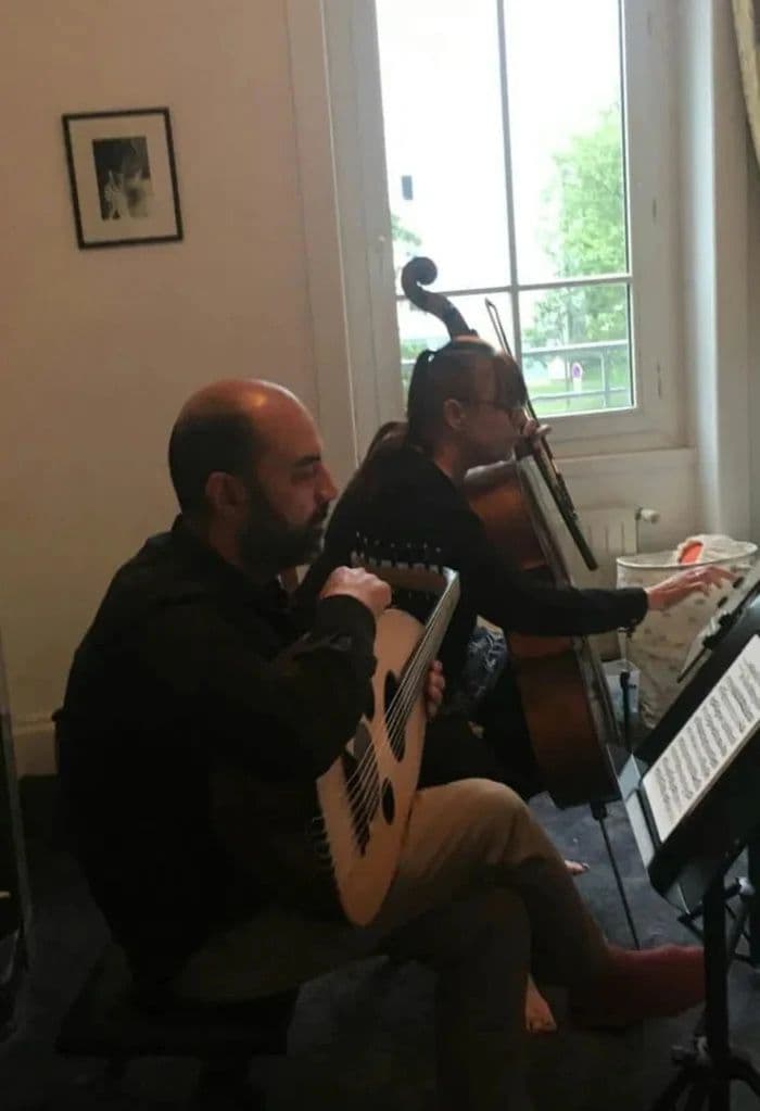 Illustration de l'événement : Concert de Basem Al-Ashkar et Emmanuelle Miton