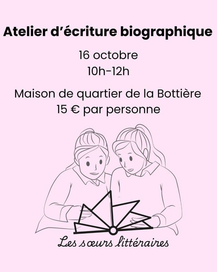 Illustration de l'événement : Atelier d'écriture biographique