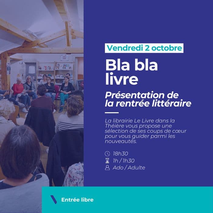 Illustration de l'événement : Bla bla livre