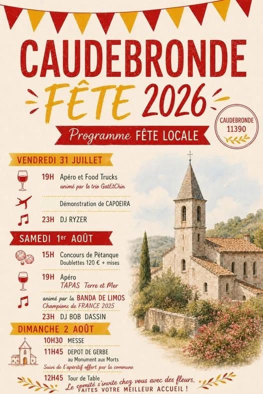 Illustration de l'événement : Fête de Caudebronde