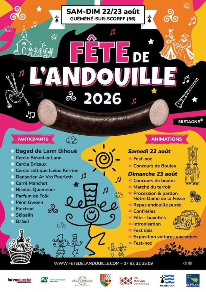 Illustration de l'événement : Fest Noz de la Fête de l'Andouille