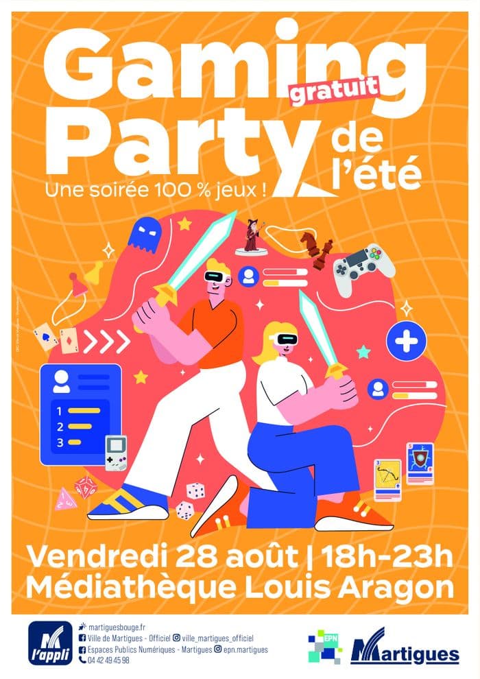 Illustration de l'événement : La Gaming Party de l'été
