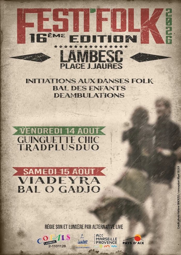 Illustration de l'événement : Guinguette Chic Festi'folk Lambesc