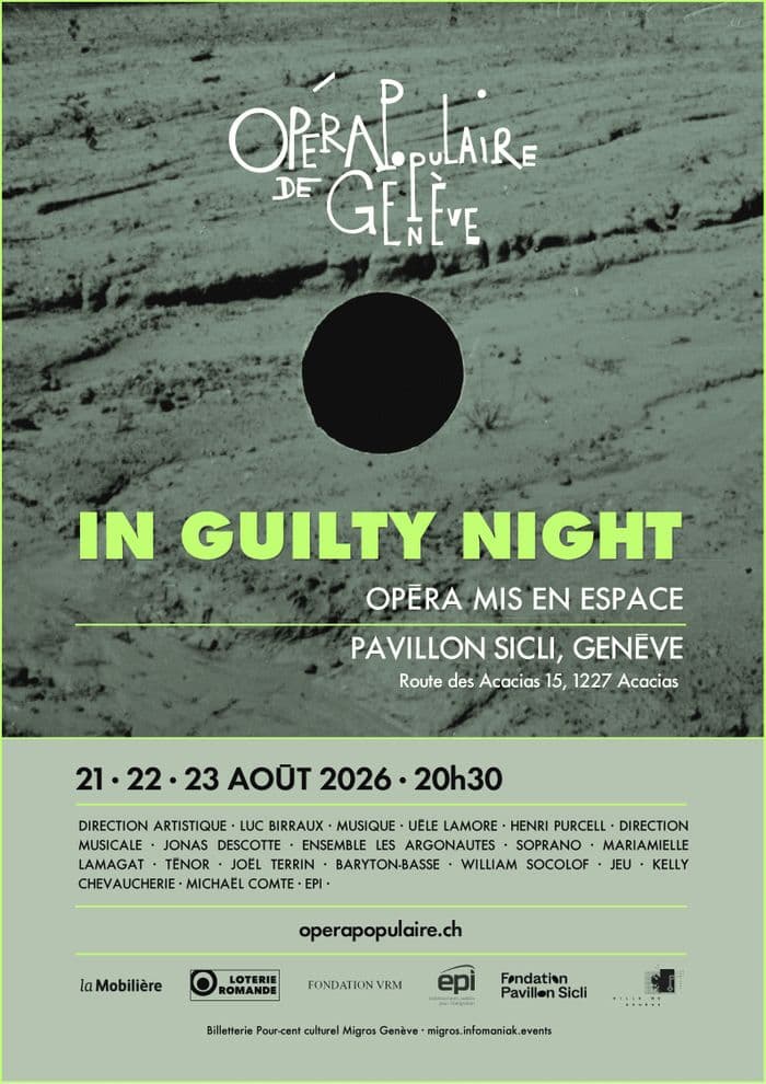 Illustration de l'événement : In Guilty Night - opéra mis en espace