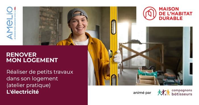 Illustration de l'événement : Petits travaux dans le logement : l’électricité