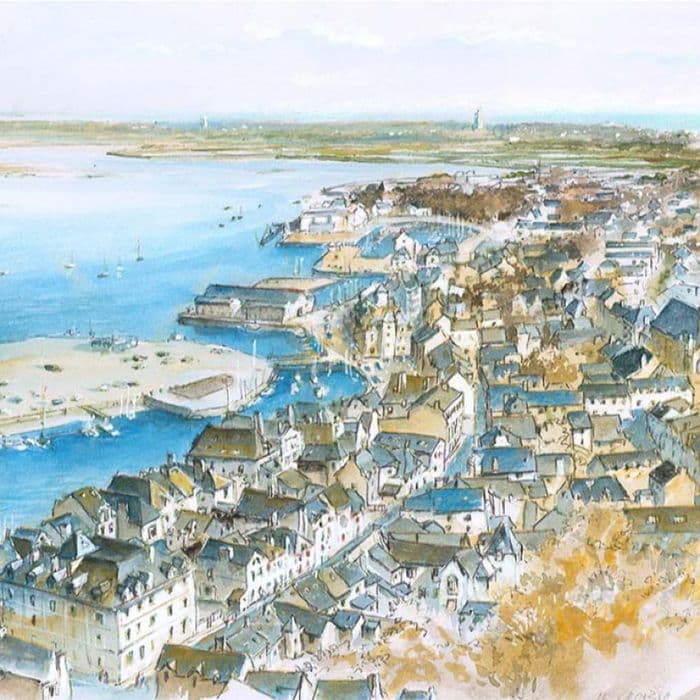 Illustration de l'événement : Exposition : Balades dessinées au Croisic