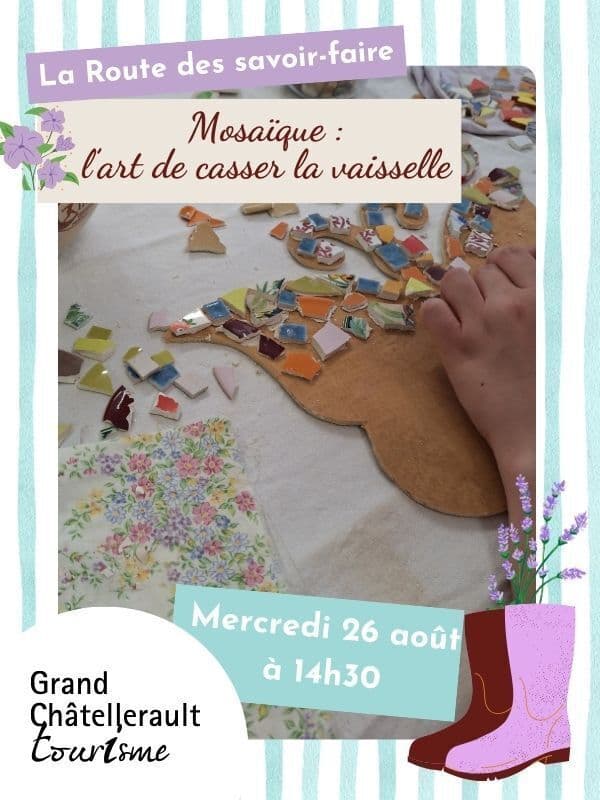 Illustration de l'événement : Mosaïque : l'art de casser la vaisselle