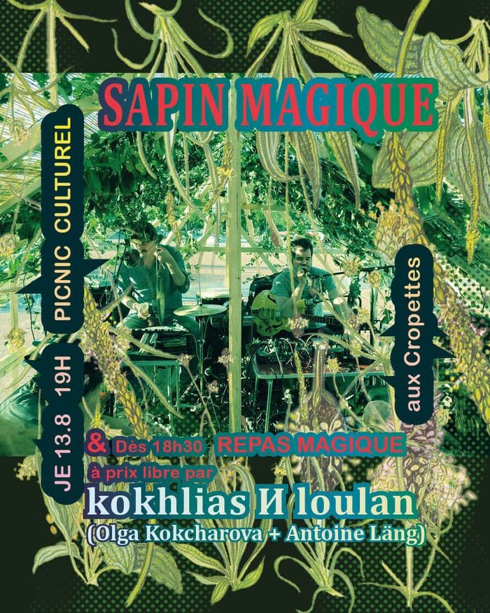 Illustration de l'événement : Picnic Culturel avec Sapin Magique et repas prix libre