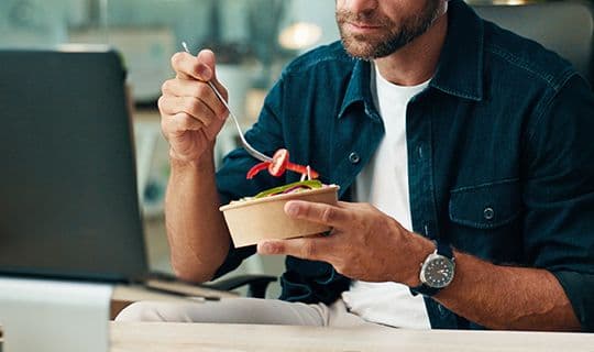 Illustration de l'événement : La performance de l'entrepreneur commence dans son assiette