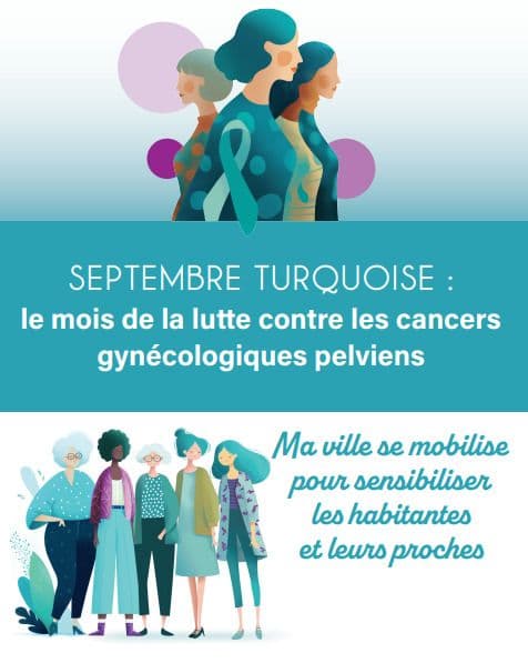 Illustration de l'événement : Septembre Turquoise : Bordeaux se mobilise contre les cancers gynécologiques