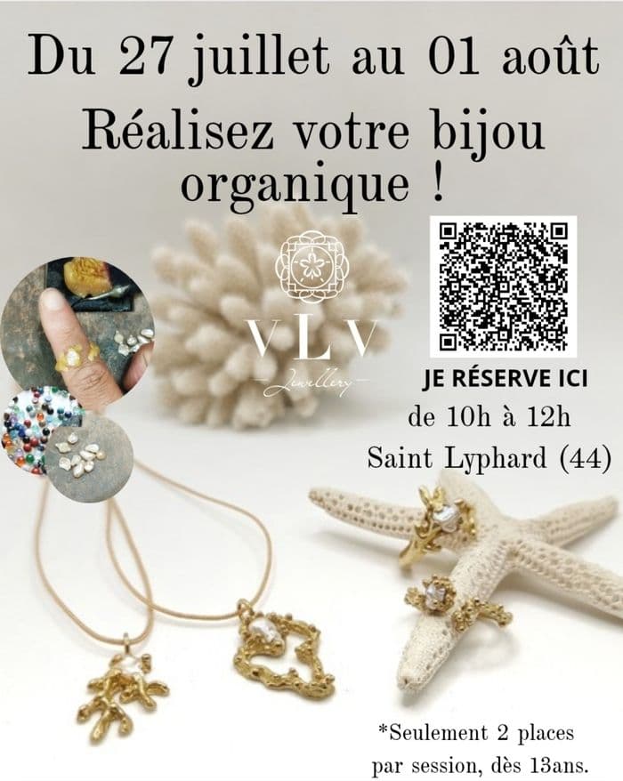 Illustration de l'événement : Réalisez votre bijou organique