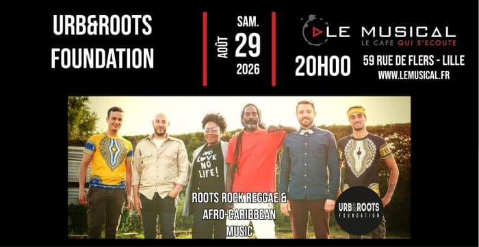 Illustration de l'événement : Live: Urb&Roots Foundation (roots rock reggae)