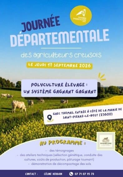 Illustration de l'événement : Polyculture-élevage : un système gagnant-gagnant