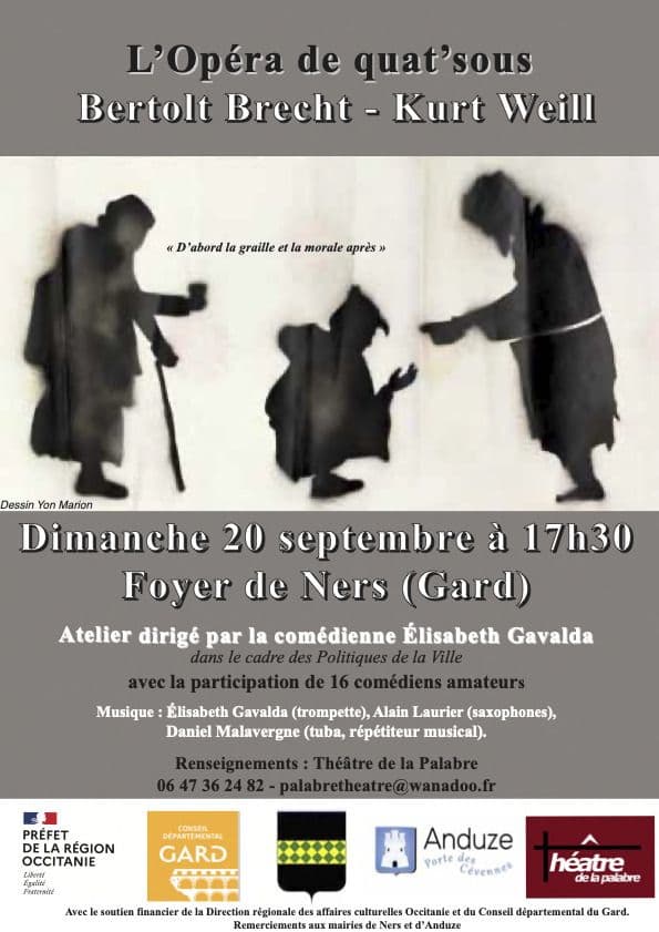 Illustration de l'événement : L'opéra de quat'sous de Brecht/Weill