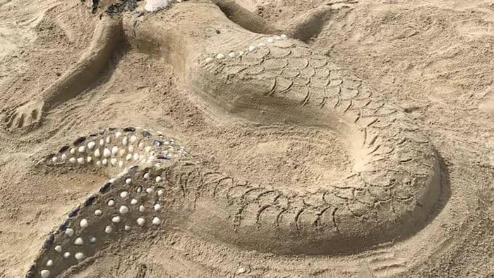 Illustration de l'événement : Concours de sculptures sur sable en famille