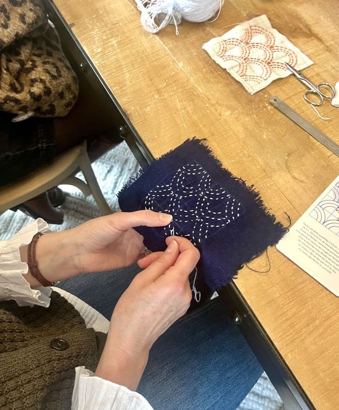 Illustration de l'événement : Les vendredis sashiko [Hors les murs]