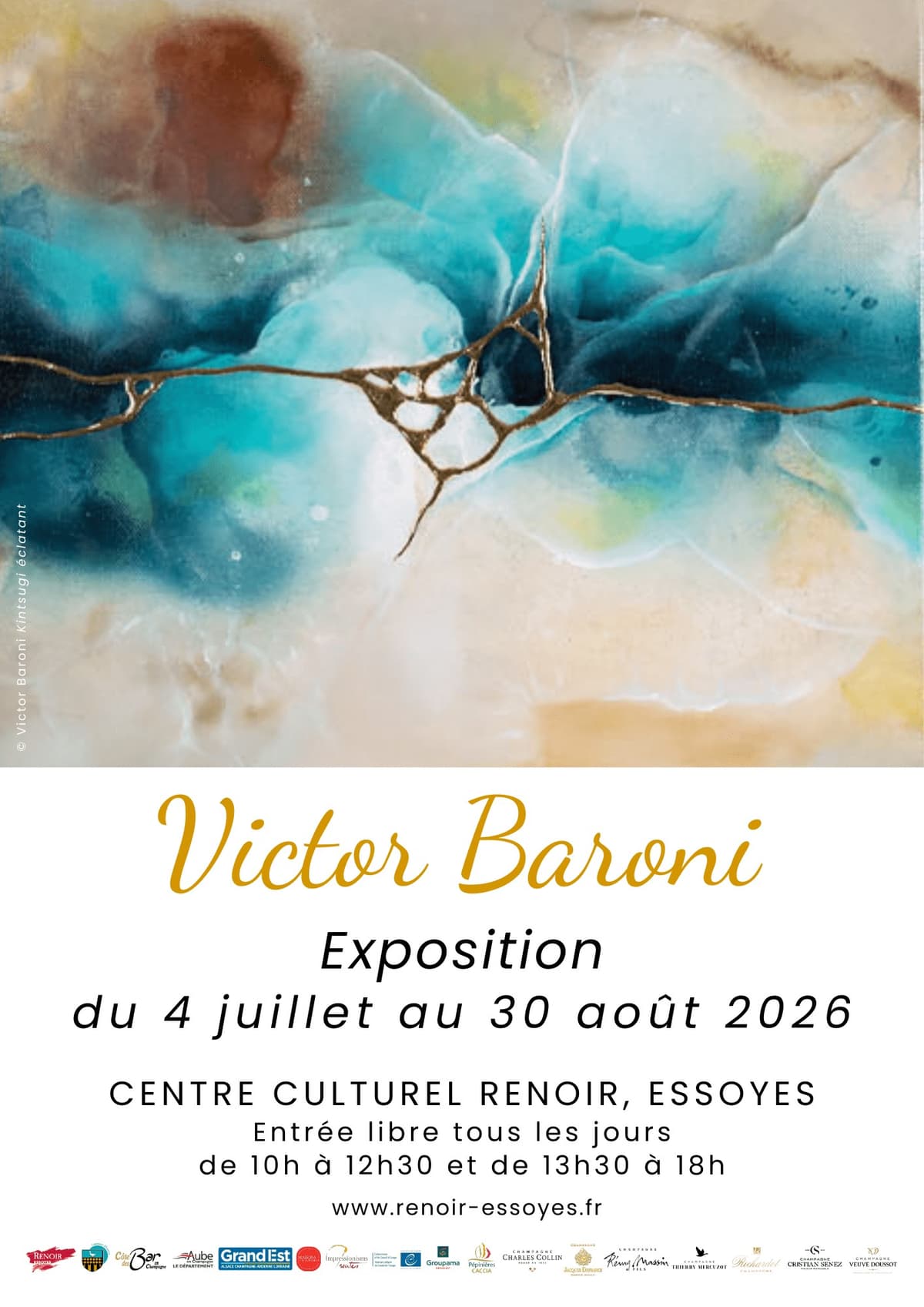 Illustration de l'événement : Exposition - Victor Baroni, peintre minéral