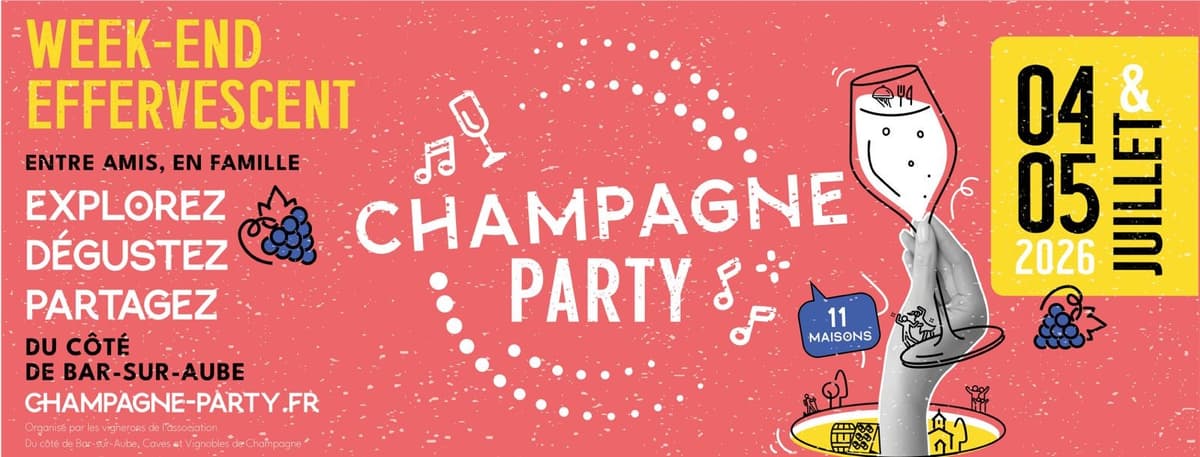 Illustration de l'événement : Champagne Party !