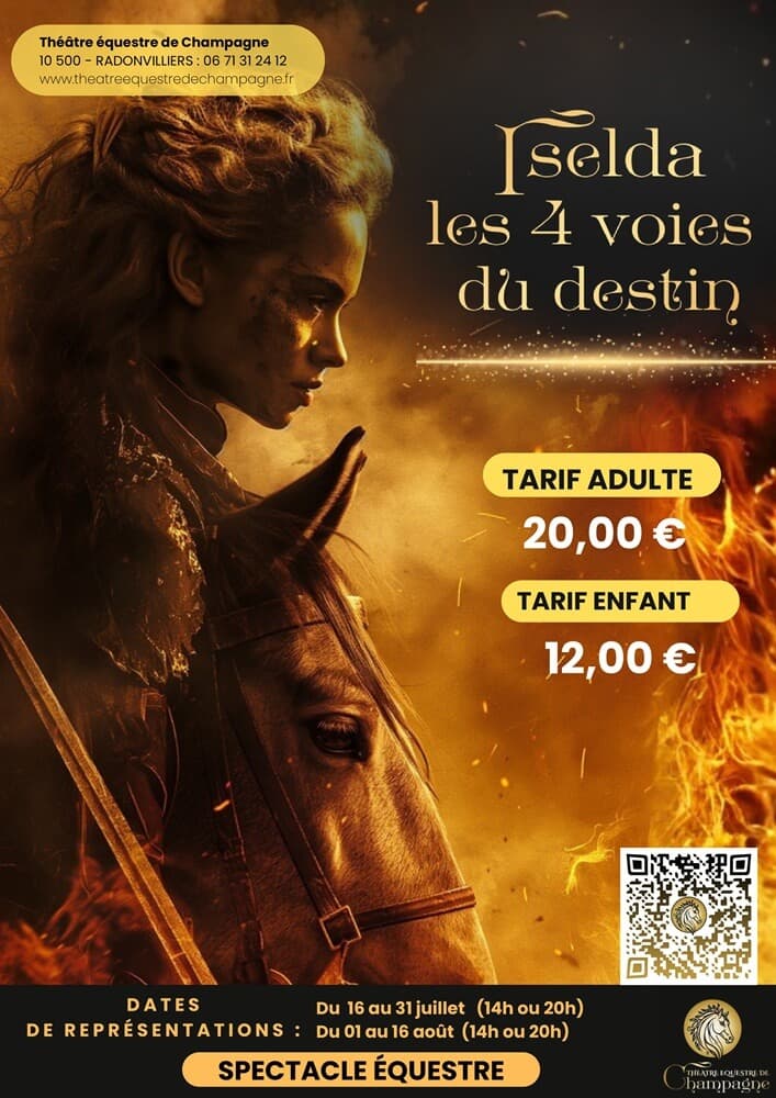 Illustration de l'événement : Spectacle équestre "Iselda"