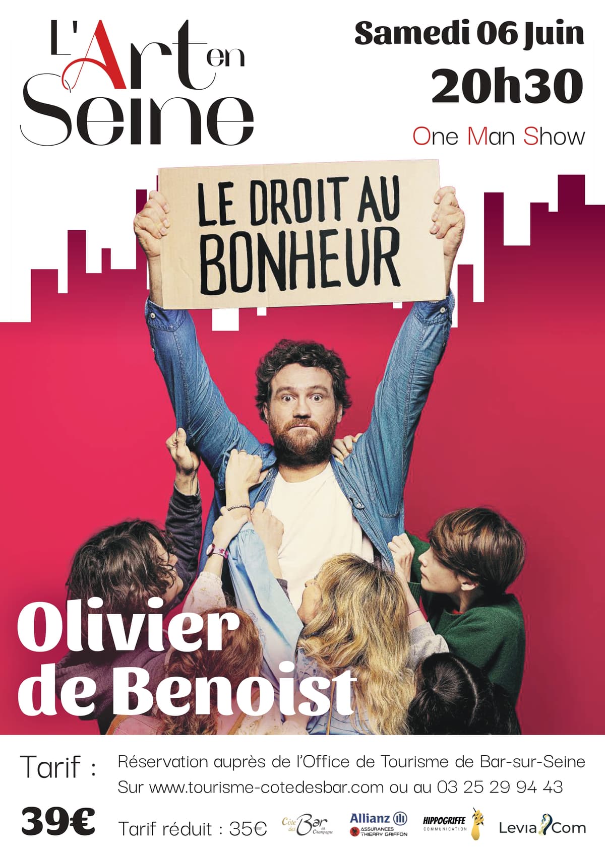 Illustration de l'événement : One Man Show - Olivier de Benoist