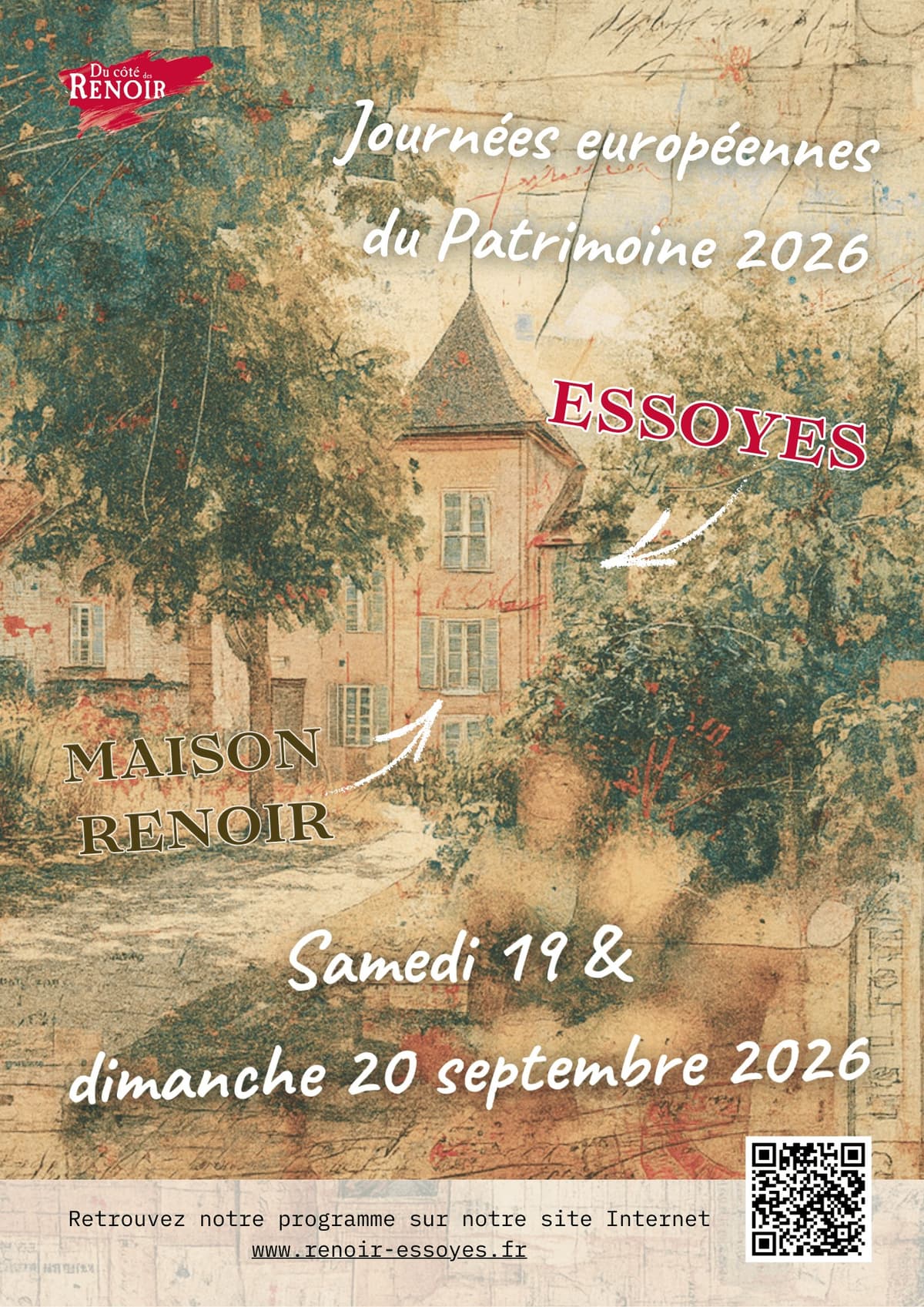 Illustration de l'événement : Journées Européennes du Patrimoine - Du Côté des Renoir