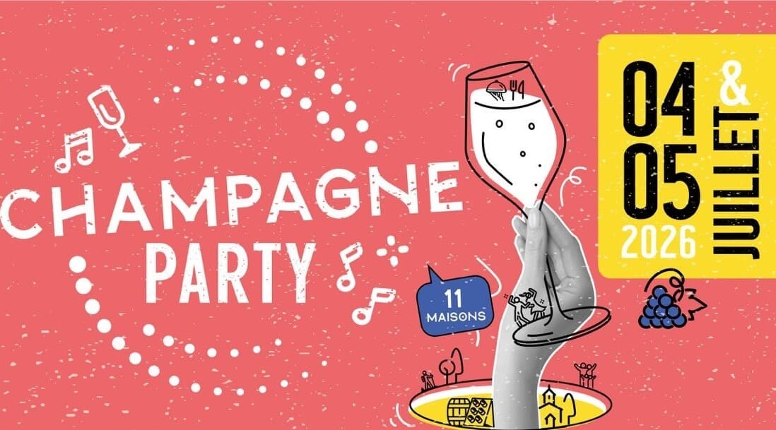Illustration de l'événement : Champagne Party : Champagne James Geoffroy