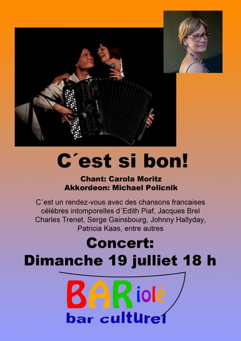 Illustration de l'événement : C´est si bon ! Chanson et accordeón