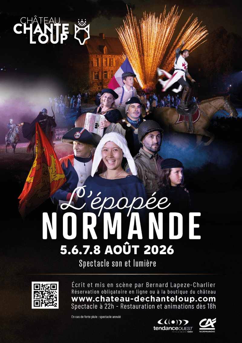 Illustration de l'événement : Epopée normande - Spectacle Son et Lumière