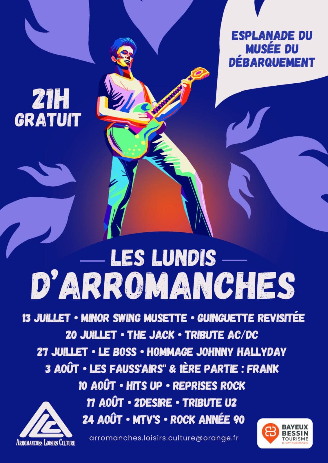 Illustration de l'événement : 6ème Lundi d'Arromanches - 2Desire Tribute U2