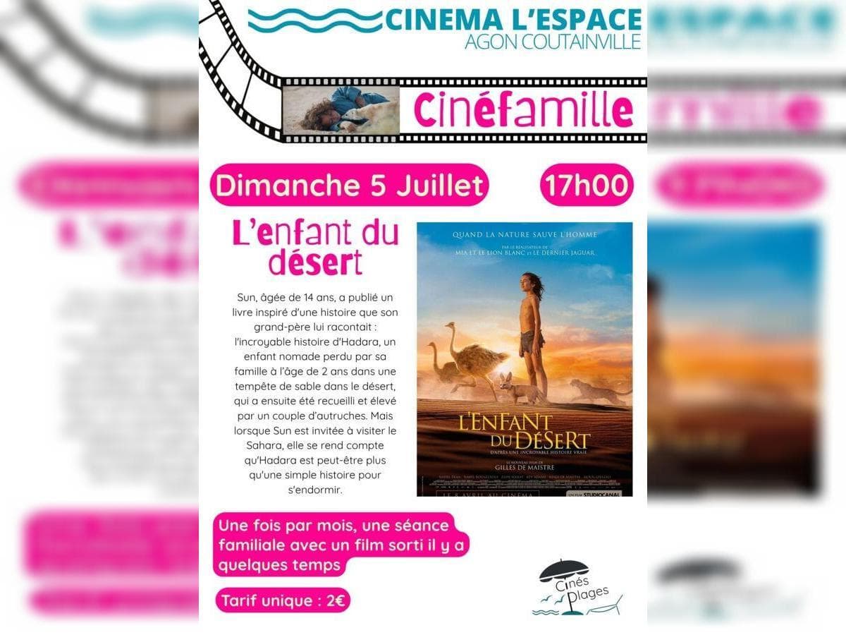 Illustration de l'événement : Ciné famille "L'enfant du désert"