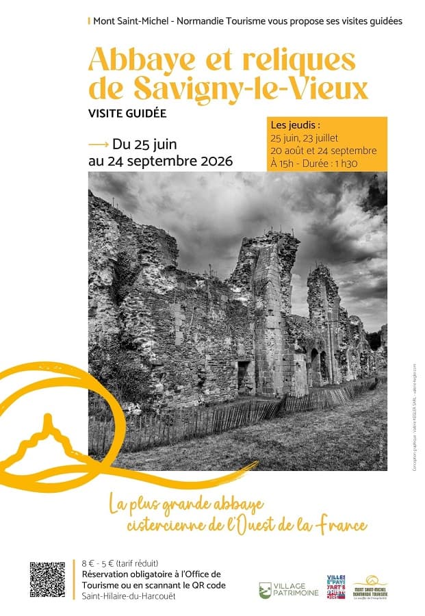 Illustration de l'événement : A la découverte de l'Abbaye de Savigny-le-Vieux