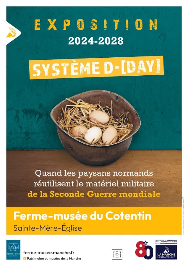 Illustration de l'événement : Exposition "Système D-[DAY]. Quand les paysans normands réutilisent le matériel militaire de la seconde guerre mondiale"
