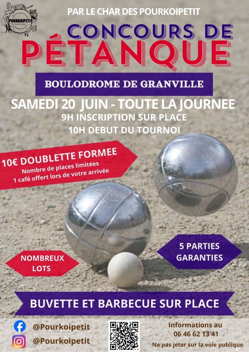 Illustration de l'événement : Tournoi de pétanque