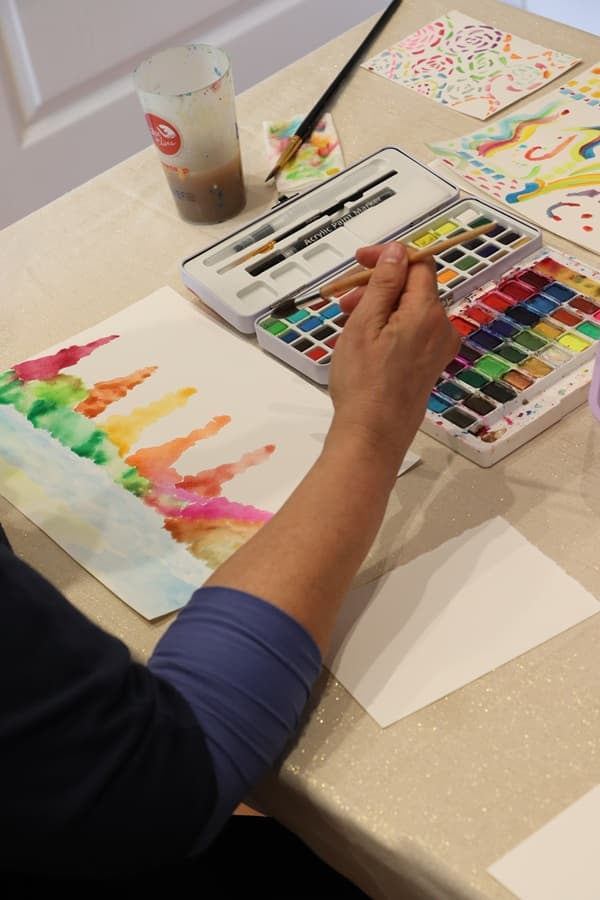 Illustration de l'événement : Atelier d'aquarelle intuitive