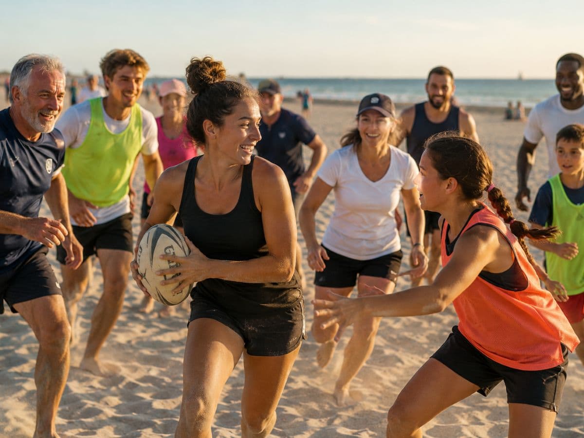 Illustration de l'événement : Beach Rugby
