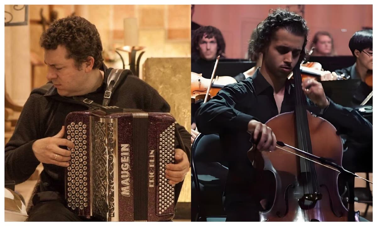 Illustration de l'événement : Duo Violoncelle et Accordéon : Voyage au coeur de la Grande Europe