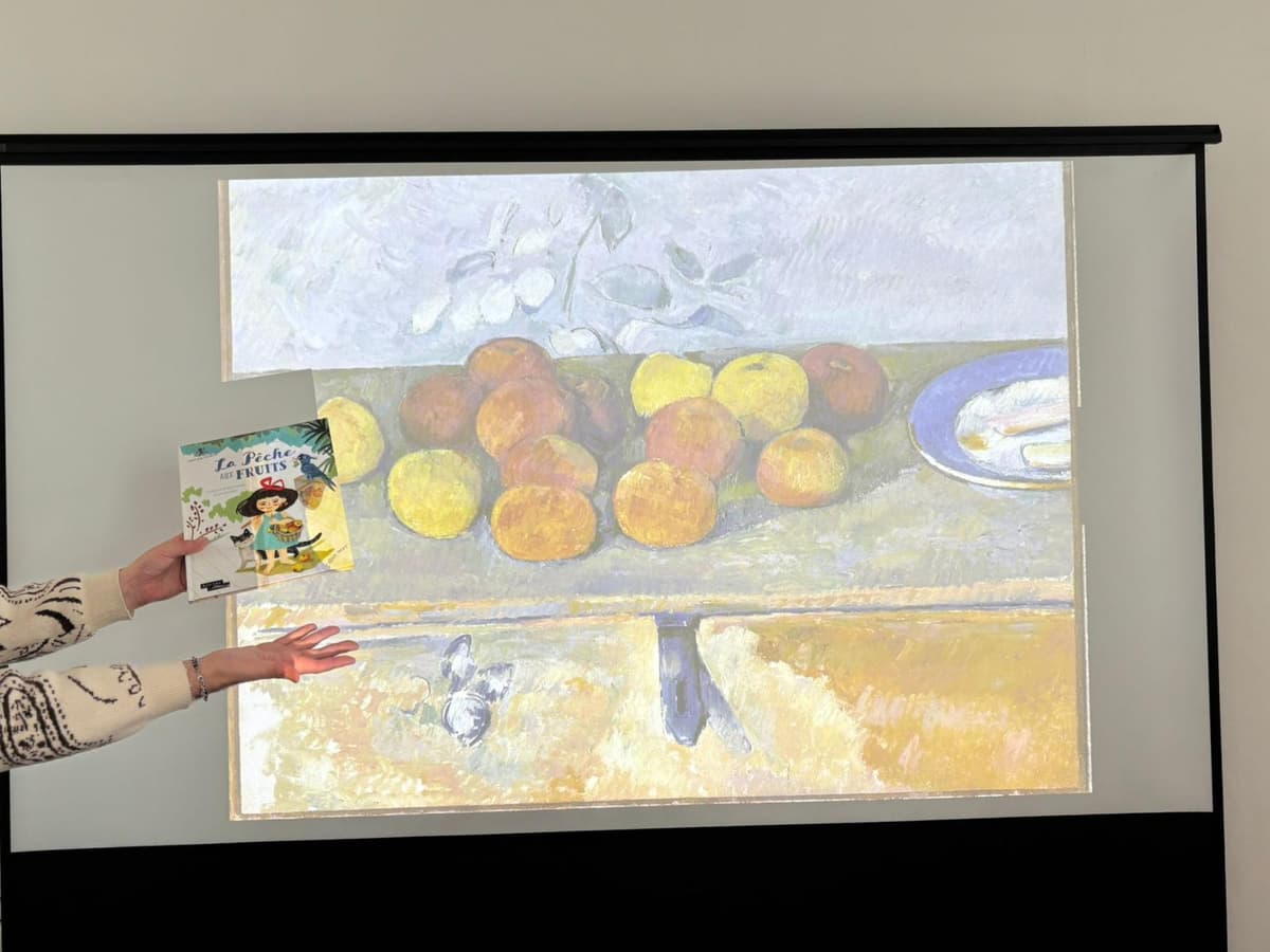 Illustration de l'événement : Fruits, fleurs et pinceaux