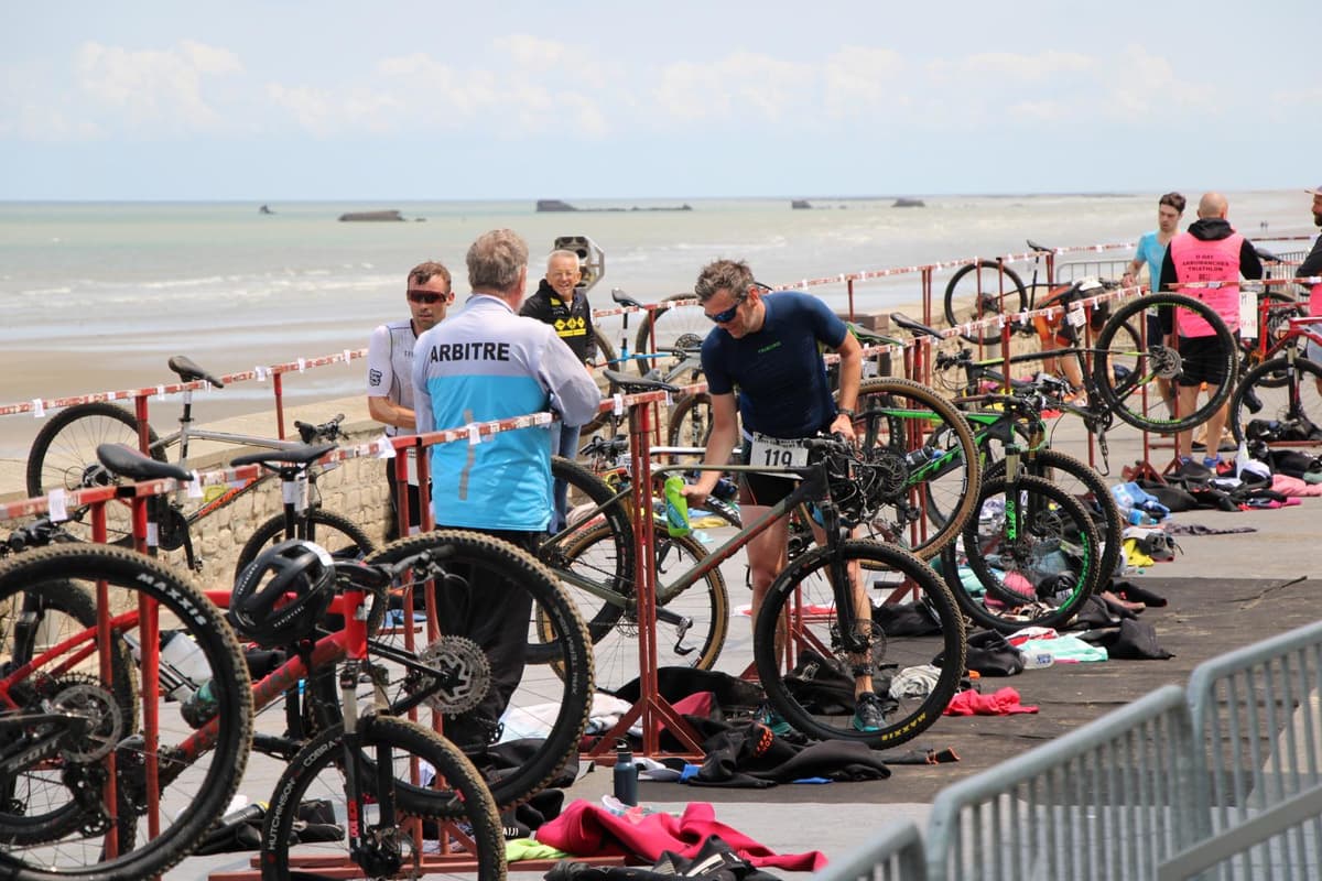 Illustration de l'événement : Arromanches D-Day Cross Triathlon