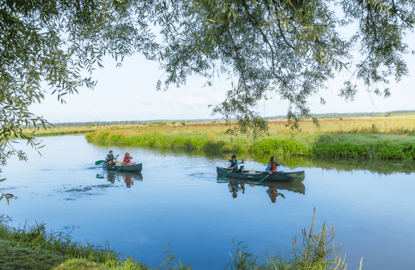 Illustration de l'événement : Echappée immersive : Balade bucolique en canoë
