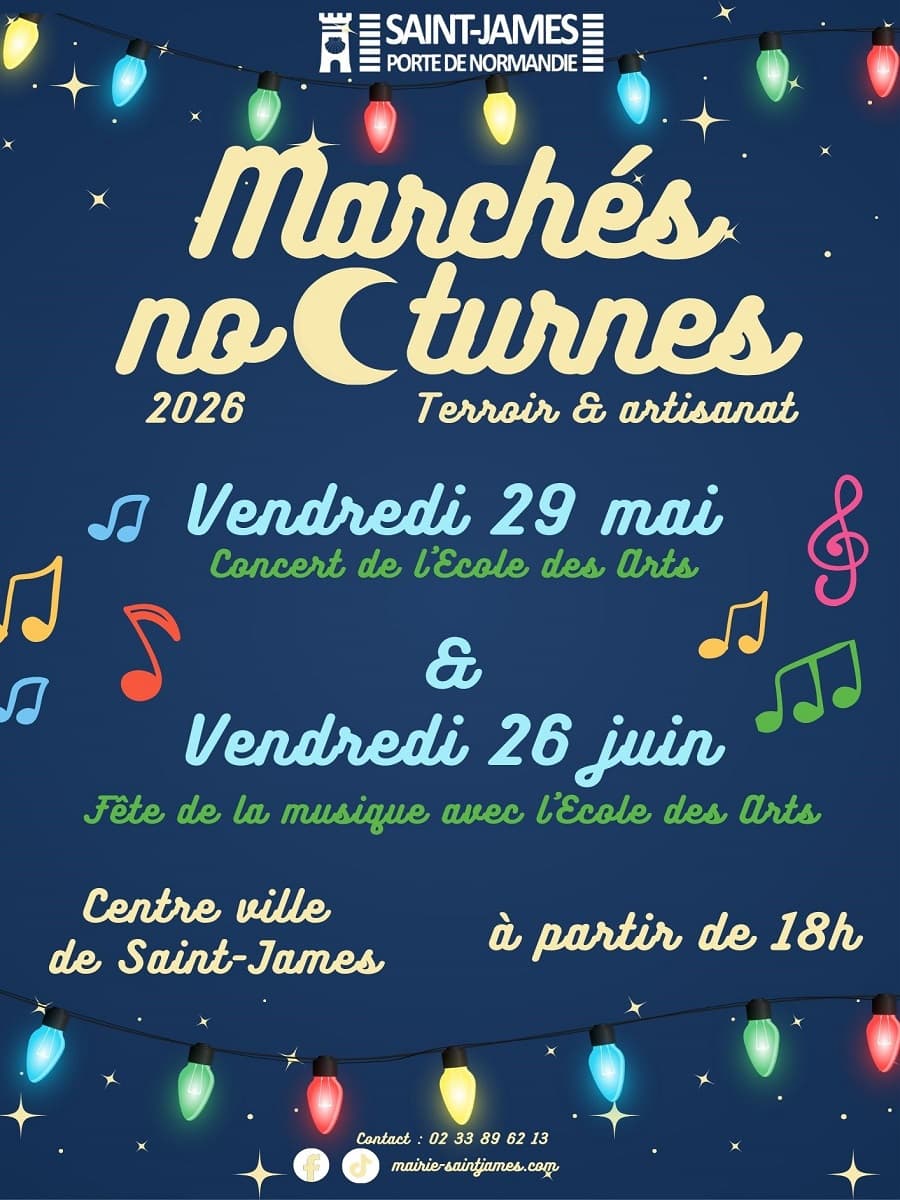 Illustration de l'événement : Marché nocturne et fête de la musique