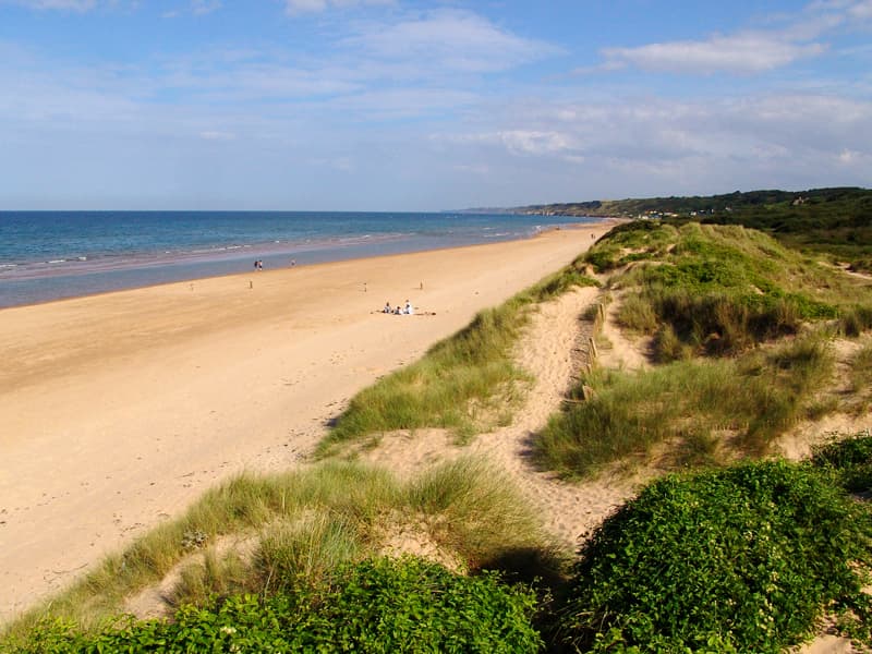 Illustration de l'événement : Balade entre terre et mer à la découverte du site d'Omaha Beach