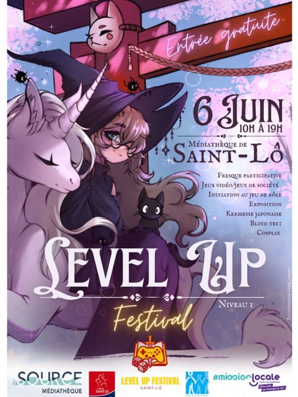 Illustration de l'événement : Level Up : Festival Geek