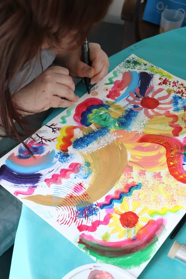 Illustration de l'événement : Atelier de peinture intuitive à l'acrylique