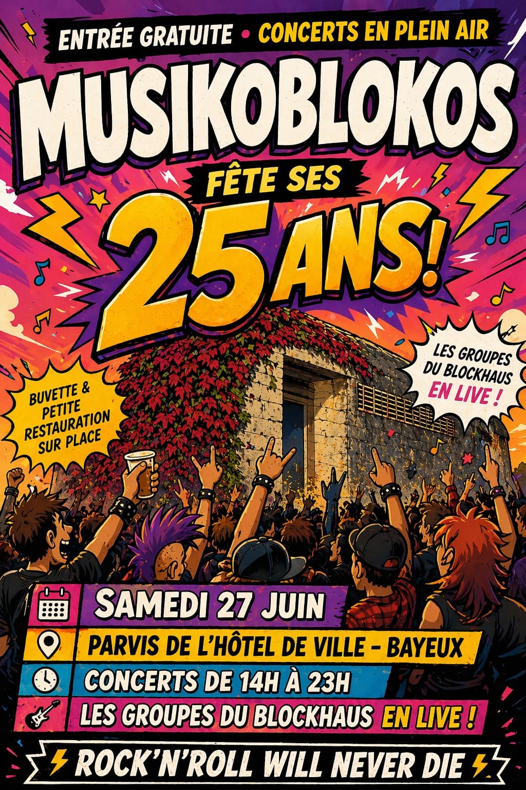 Illustration de l'événement : Musikoblokos fête ses 25 ans !