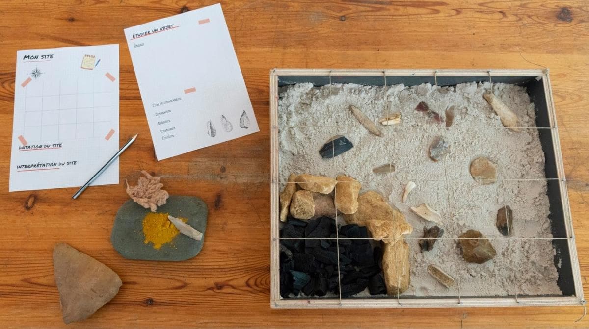 Illustration de l'événement : Journées Européennes de l'Archéologie – Atelier initiation à l’archéologie